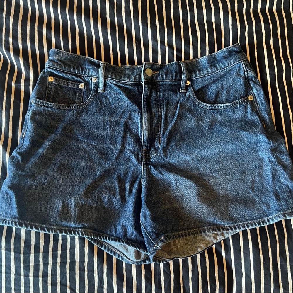 J. Crew Dark Blue Denim Shorts